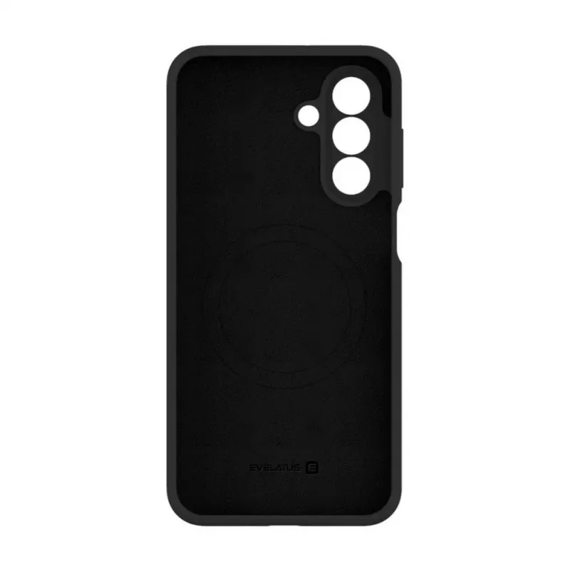 Evelatus Samsung Galaxy A17 Premium Magnetic Soft Touch silikonikotelo musta
