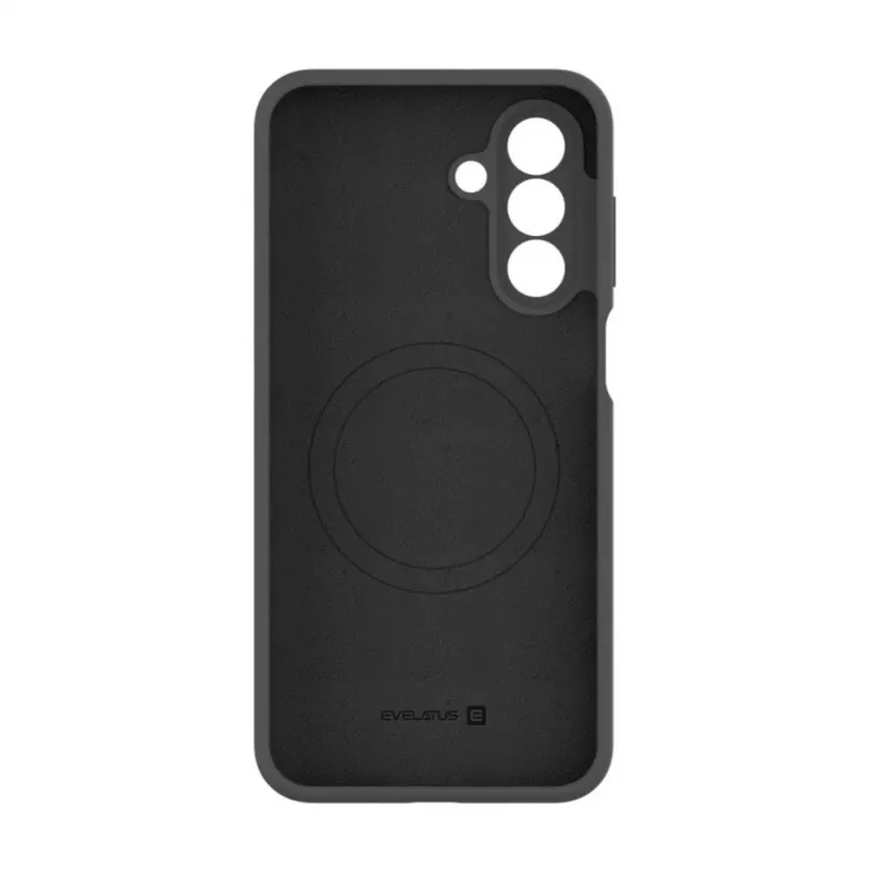 Evelatus Samsung Galaxy A17 Premium Magnetic Soft Touch silikonikotelo tummanharmaa