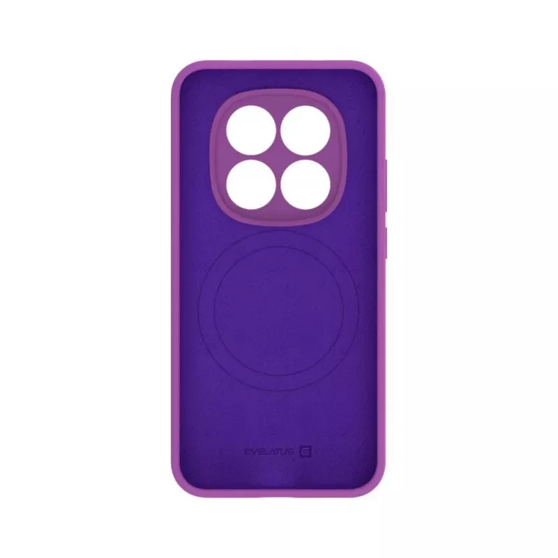 Evelatus Xiaomi Redmi Note 15 Pro Premium Magnetic Soft Touch silikonikuori violetti