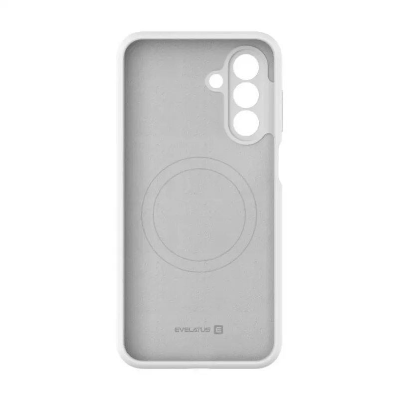 Evelatus Samsung Galaxy A17 Premium Magnetic Soft Touch silikonikuori valkoinen