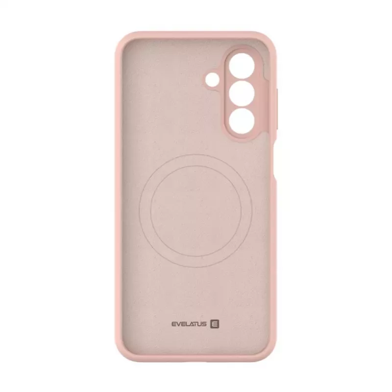 Evelatus Samsung Galaxy A17 Premium Magnetic Soft Touch silikonikuori pinkki hiekka