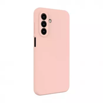Evelatus Samsung Galaxy A17 Premium Magnetic Soft Touch silikonikuori pinkki hiekka