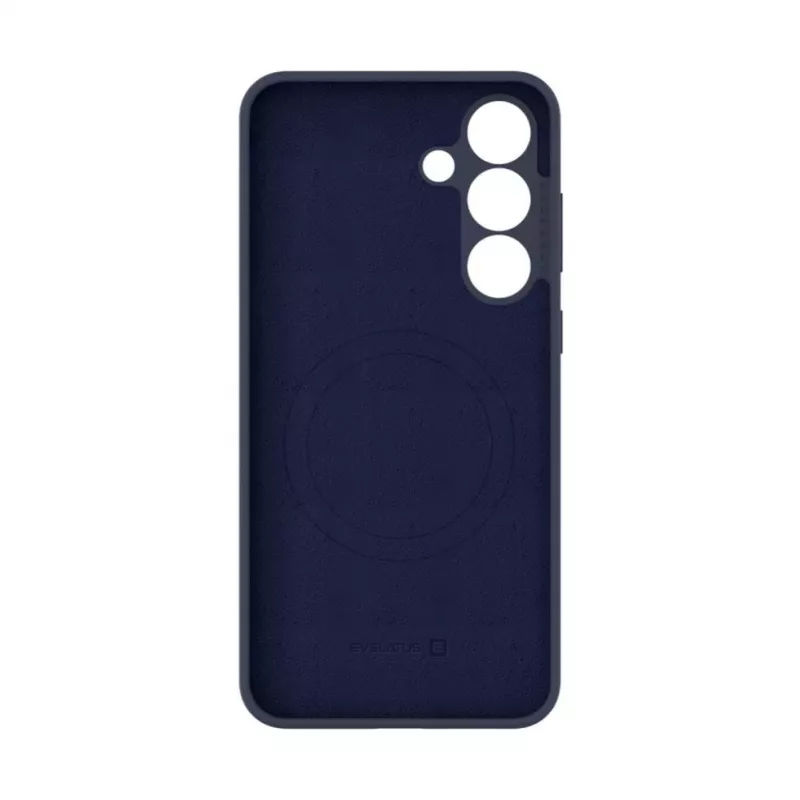 Evelatus Samsung Galaxy S25 FE Premium Magnetic Soft Touch silikonikuori tummansininen