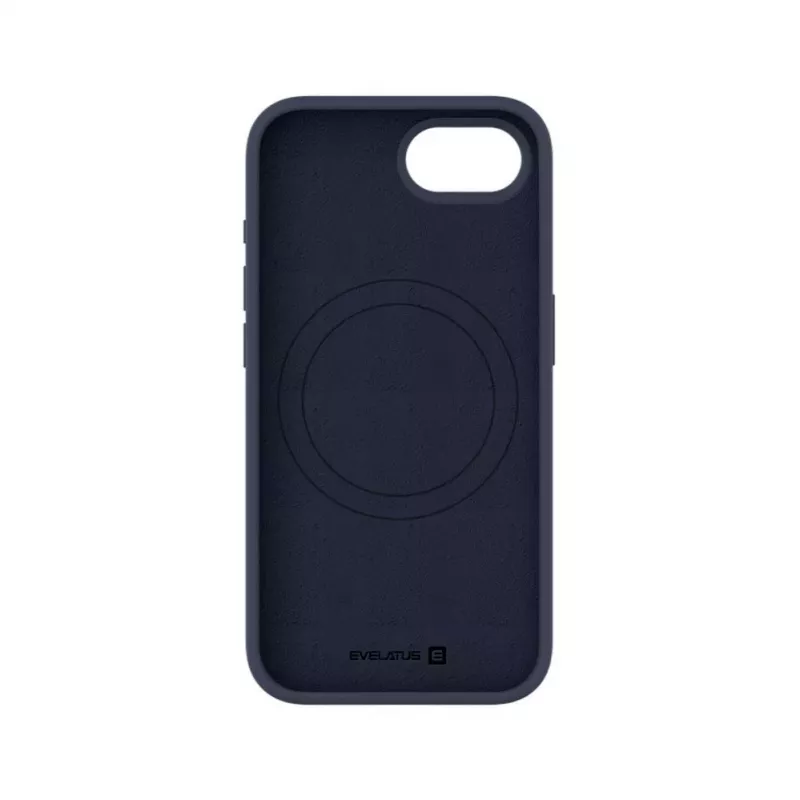 Evelatus Apple iPhone 16e Premium Magnetic Soft Touch silikonikuori tummansininen