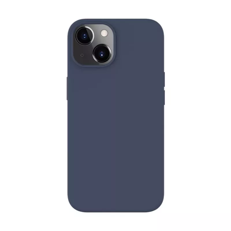 Evelatus Apple iPhone 14 / 13 Premium Magnetic Soft Touch silikonikuori tummansininen
