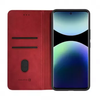 Evelatus Xiaomi Redmi Note 15 kirjakotelo punainen