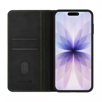 Evelatus Apple iPhone 17 kirjakotelo Folio musta
