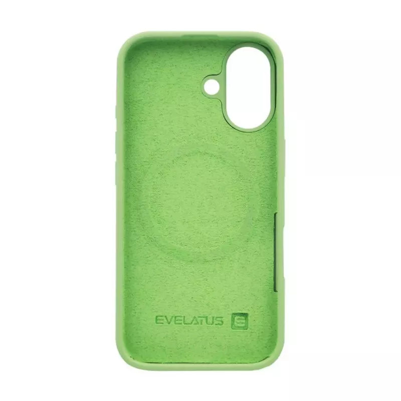 Evelatus Apple iPhone 17 Premium MagSafe Soft Touch silikonikuori salvianvihreä