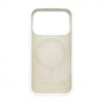 Evelatus Apple iPhone 17 Pro Premium MagSafe Soft Touch silikonikuori hopea