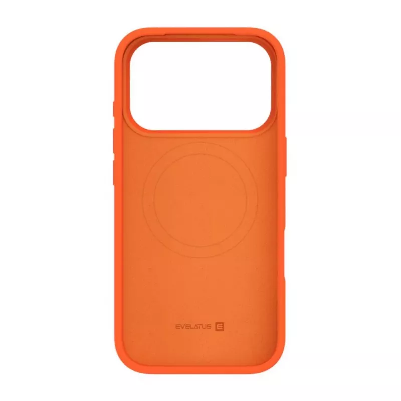 Evelatus Apple iPhone 17 Pro Premium MagSafe Soft Touch silikonikuori oranssi
