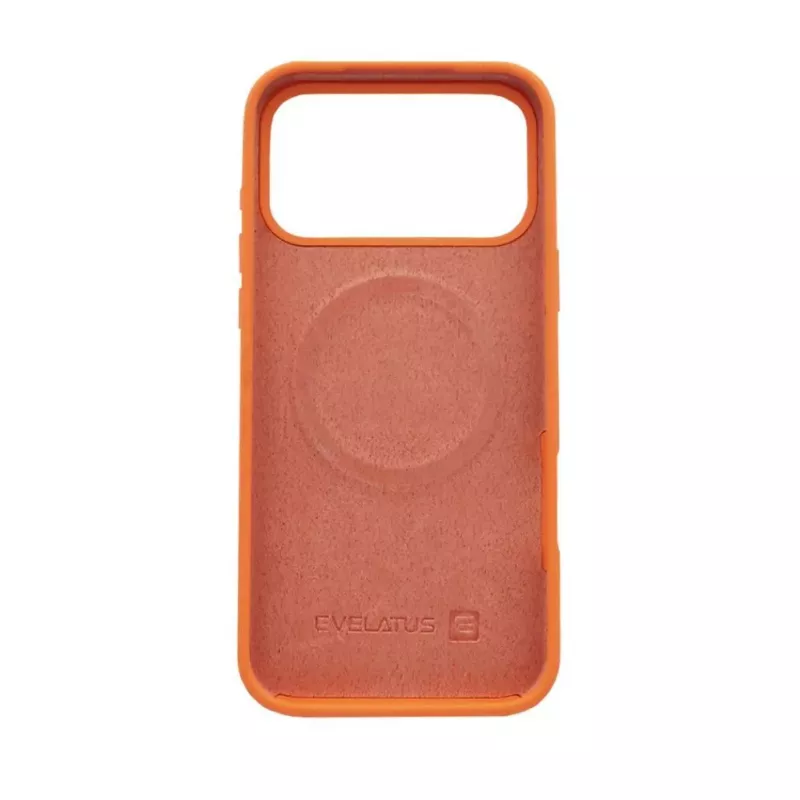 Evelatus Apple iPhone 17 Pro Max Premium MagSafe Soft Touch silikonikuori papaija