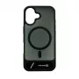 Evelatus Apple iPhone 17 Rubber Coated MagSafe With Stand Case musta