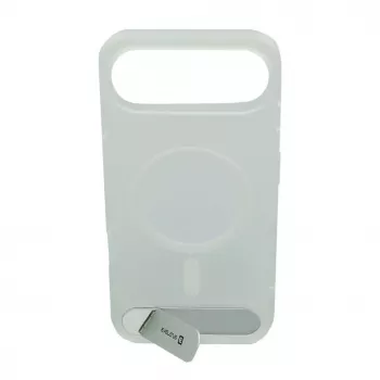 Evelatus Apple iPhone 17 Air Rubber Coated MagSafe With Stand Case hopea