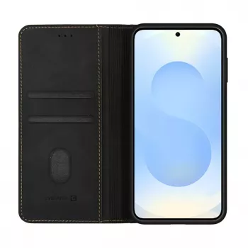 Evelatus Samsung Galaxy S26 Book Case musta