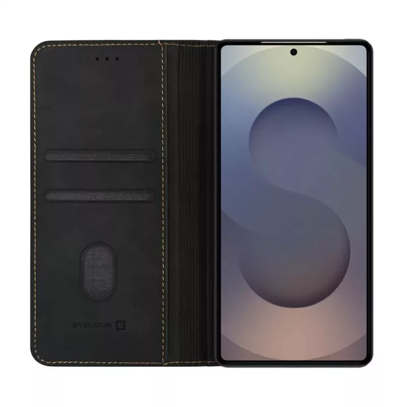 Evelatus Samsung Galaxy S26 Ultra Book Case musta