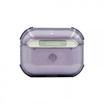 Evelatus Apple AirPods 3 TPU Protective Case läpinäkyvä violetti
