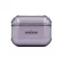 Evelatus Apple AirPods Pro 2 TPU Protective Case läpinäkyvä violetti