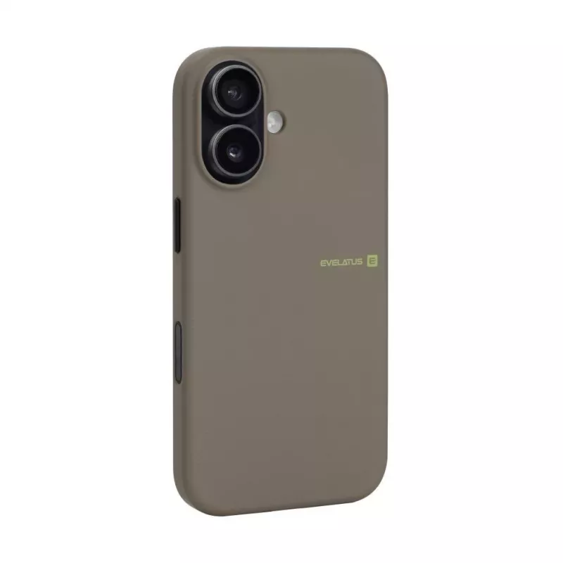 Evelatus Apple iPhone 16 Premium MagSafe Sandstone Case harmaa