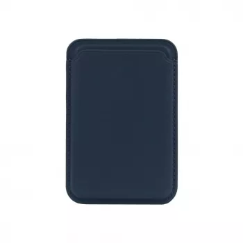 Evelatus Universal PU-nahka lompakko MagSafe-yhteensopiva tummansininen