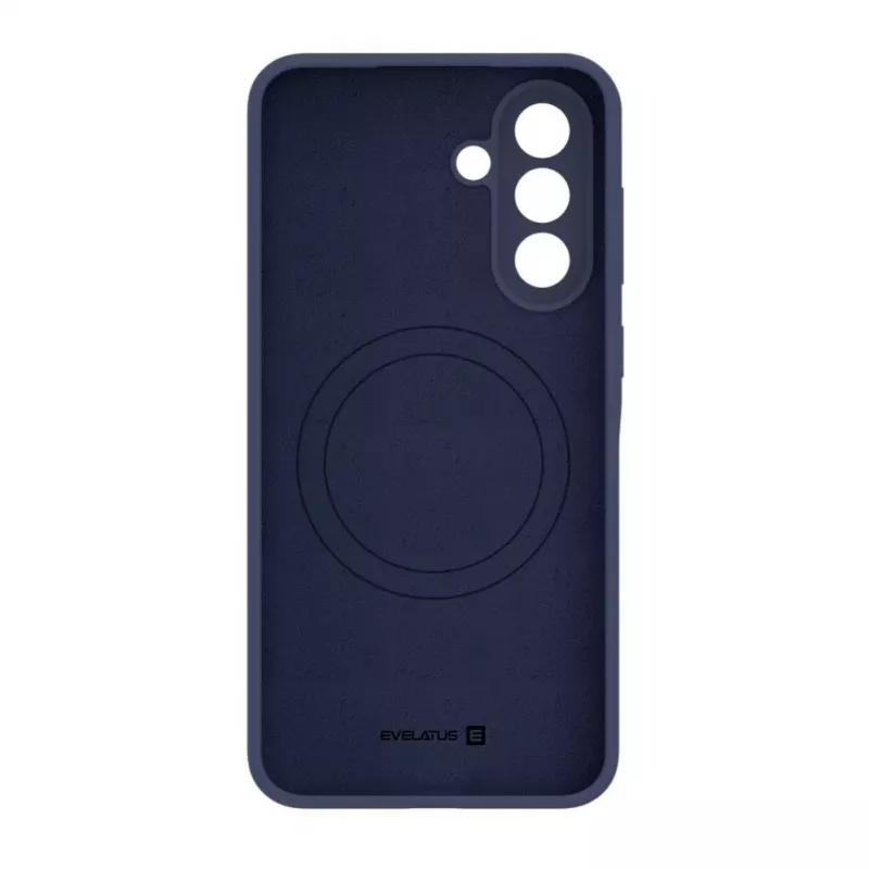 Evelatus Samsung Galaxy A57 Premium magneettinen Soft Touch silikonikuori Midnight Blue