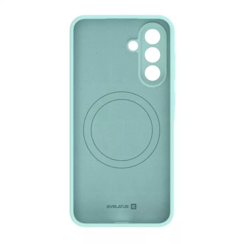 Evelatus Samsung Galaxy A57 Premium MagSafe Soft Touch silikonikuori turkoosi