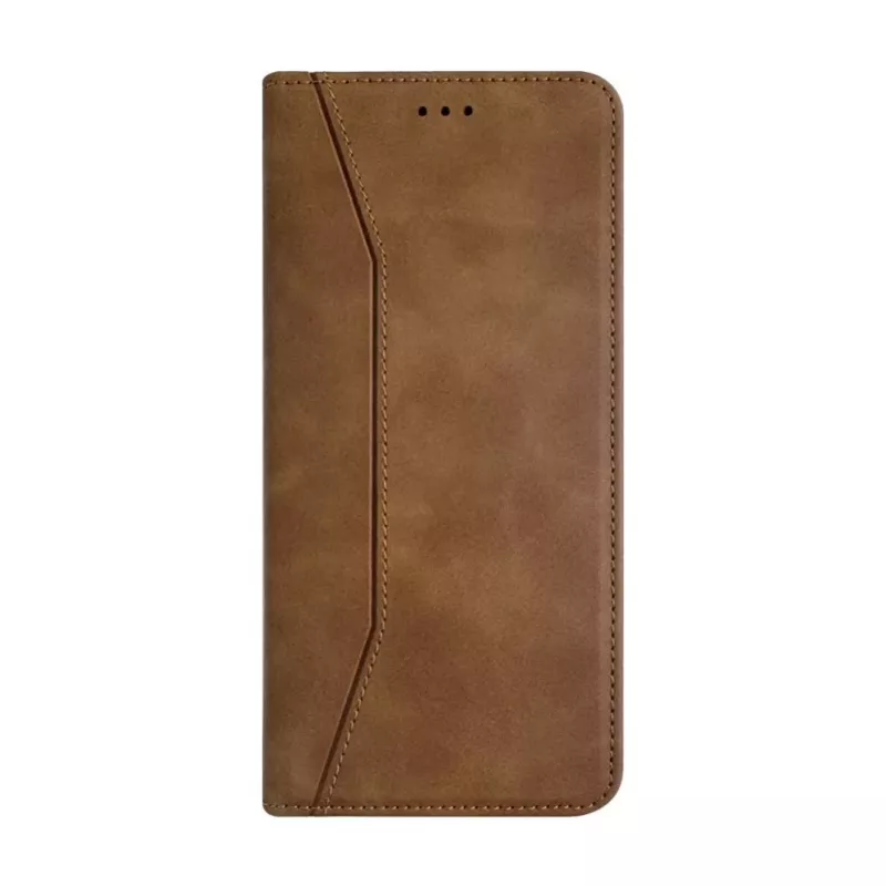 Evelatus Samsung Galaxy A57 kirjakotelo, ruskea
