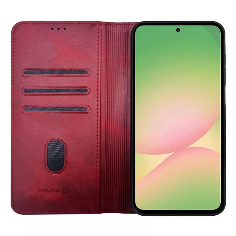 Evelatus Samsung Galaxy A57 kirjakotelo Folio punainen