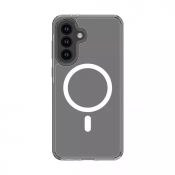 Evelatus Samsung Galaxy A57 kirkas kuori magneettisella läpinäkyvä