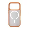 Evelatus Apple iPhone 17 Pro hybridikuori MagSafe-yhteensopiva PC+TPU oranssi
