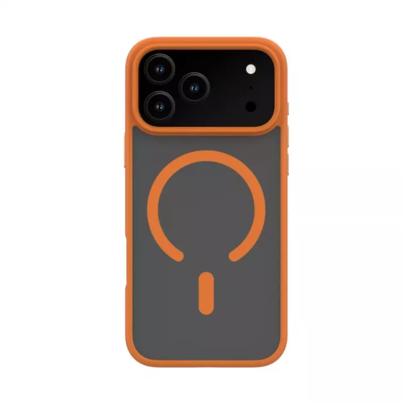 Evelatus Apple iPhone 17 Pro Max hybridikuori MagSafe-yhteensopiva PC+TPU oranssi