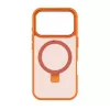 Evelatus Apple iPhone 17 Pro Shield kuori MagSafe-yhteensopiva ja jalusta mattamusta oranssi