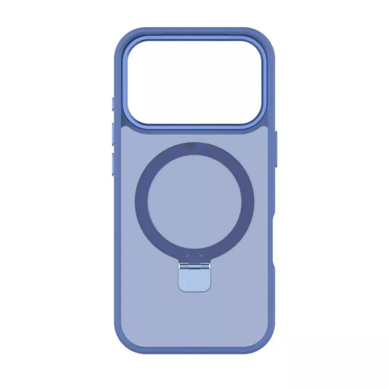 Evelatus Apple iPhone 17 Pro Shield kuori MagSafe-yhteensopiva ja jalusta mattasininen