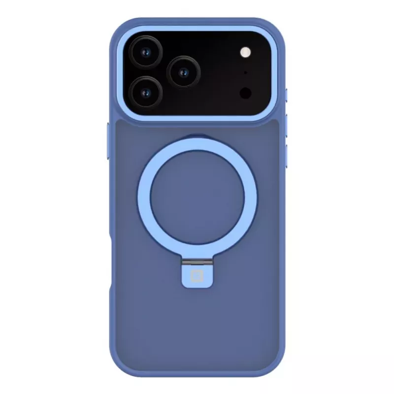 Evelatus Apple iPhone 17 Pro Max Shield kuori MagSafe-yhteensopiva ja jalusta mattasininen