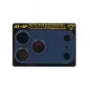 Evelatus Apple iPhone 17 Pro Full Body kameran linssinsuoja Premium Deep Blue