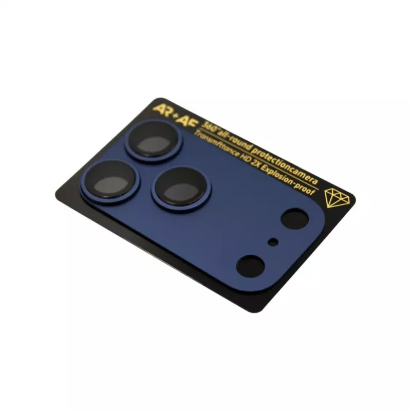 Evelatus Apple iPhone 17 Pro Full Body kameran linssinsuoja Premium Deep Blue