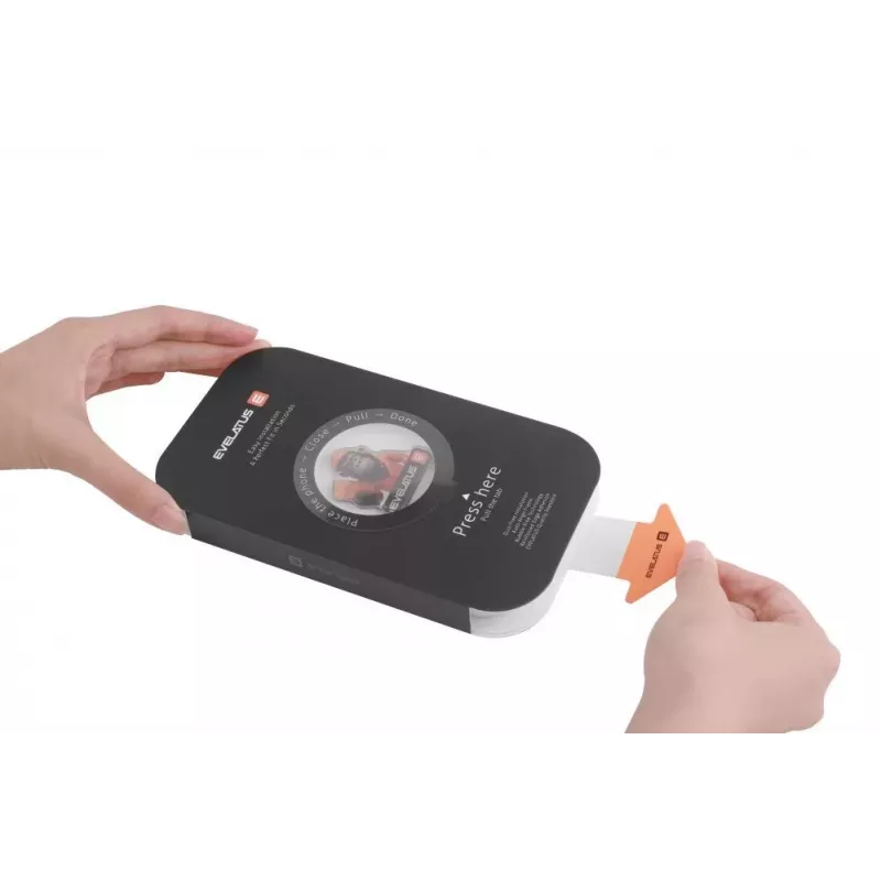 Evelatus Apple iPhone 15 Flip Glass Magic Easy Install Box - näytönsuojakalvo