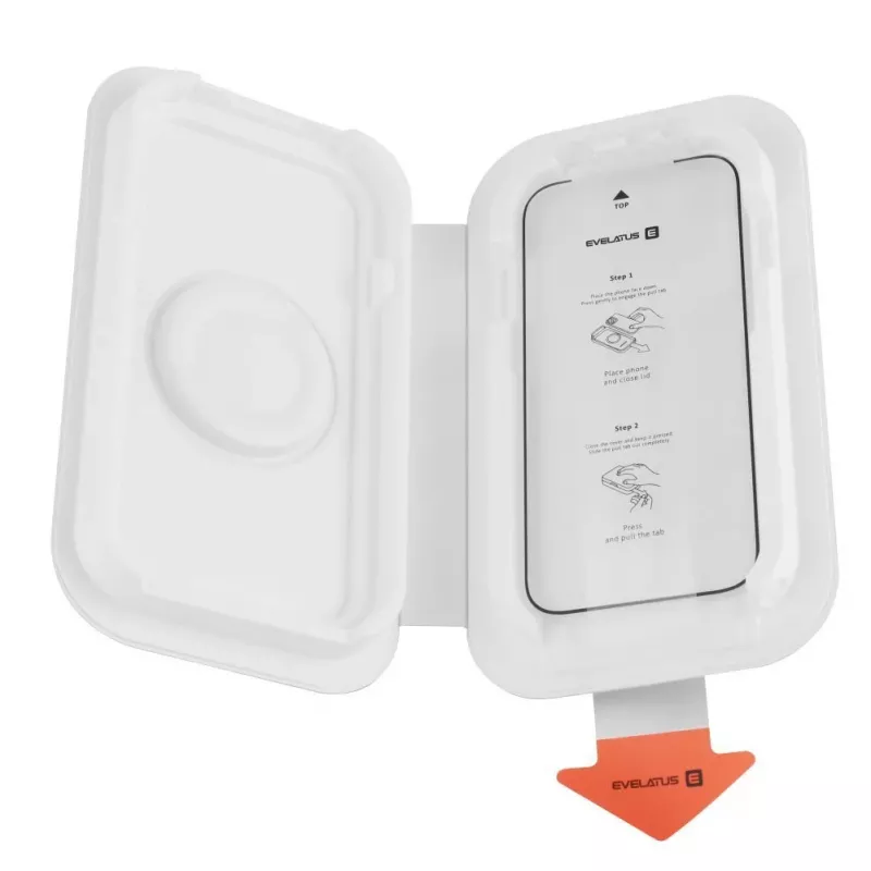 Evelatus Apple iPhone 15 Pro Flip Glass Magic Easy Install näytönsuojakalvo (ilman pakkausta)
