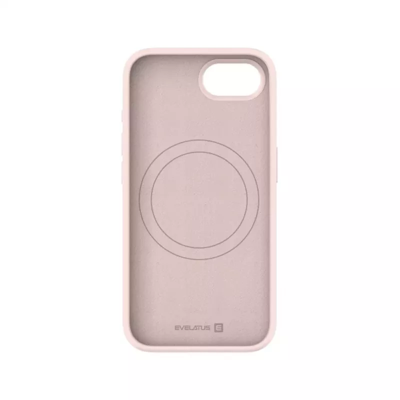 Evelatus Apple iPhone 17e Premium MagSafe Soft Touch silikonikuori Pink Sand