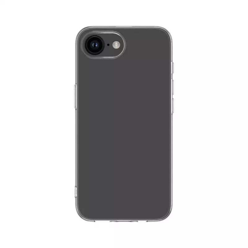 Evelatus Apple iPhone 17e Clear Silicone Case 1.5mm TPU läpinäkyvä