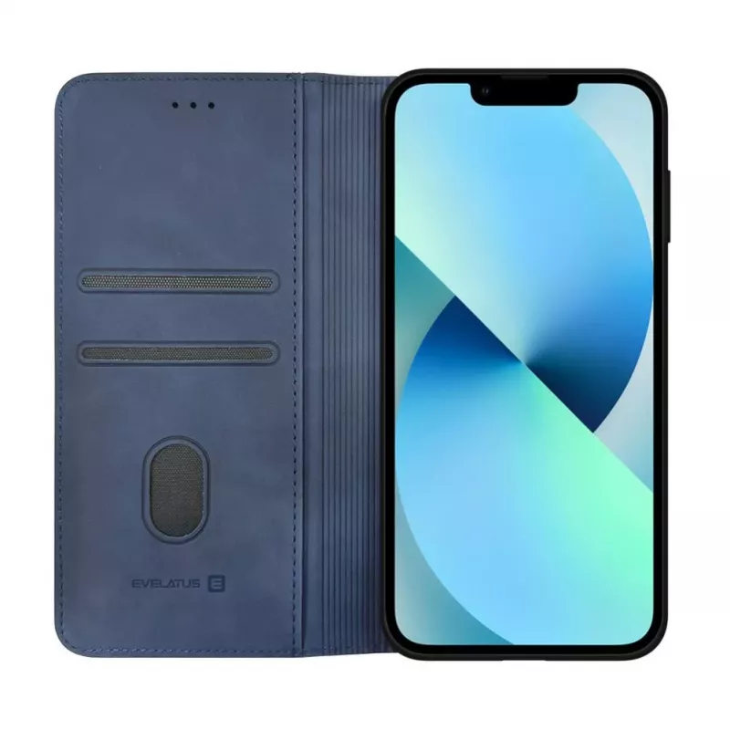 Evelatus Apple iPhone 17e Book Case sininen