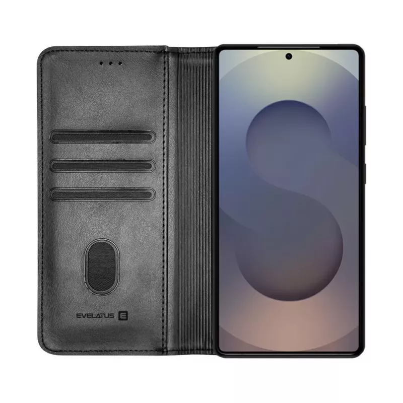 Evelatus Samsung Galaxy S26 Ultra Book Case Folio musta