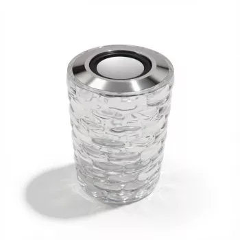iLike Crystal Bubble Touch RGB LED -pöytävalaisin Bluetooth-kaiuttimella