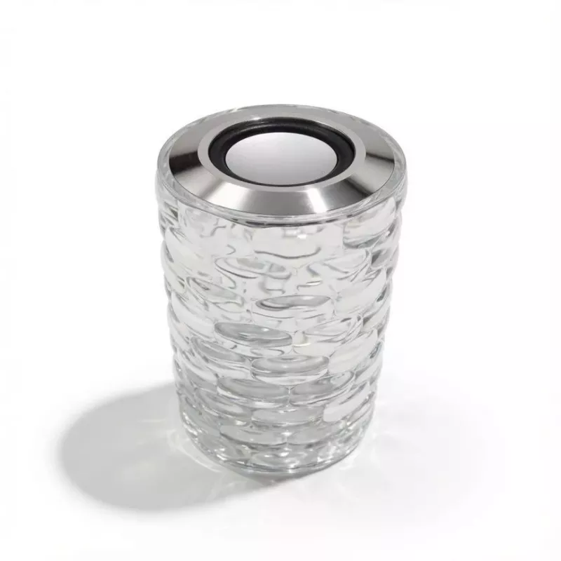 iLike Crystal Bubble Touch RGB LED -pöytävalaisin Bluetooth-kaiuttimella