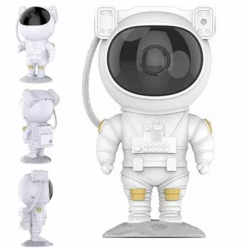 iLike A1 astronautti 360 astetta kääntyvä pää, tähtitaivas- ja sumuprojektori kaukosäätimellä