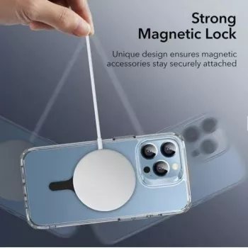 iLike ESR HaloLock -magneettirengas MagSafe-puhelimelle 2 kpl musta