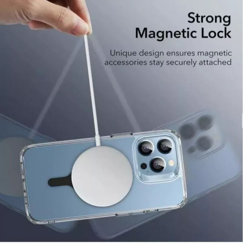 iLike ESR HaloLock -magneettirengas MagSafe-puhelimelle 2 kpl musta