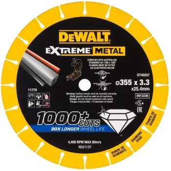 DEWALT DT40257-QZ Extreme Runtime timanttilaikka 125 mm