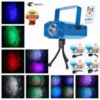 KL Mini Laser Stage Lighting Projector CB01 punaiset & vihreät pisteet sininen
