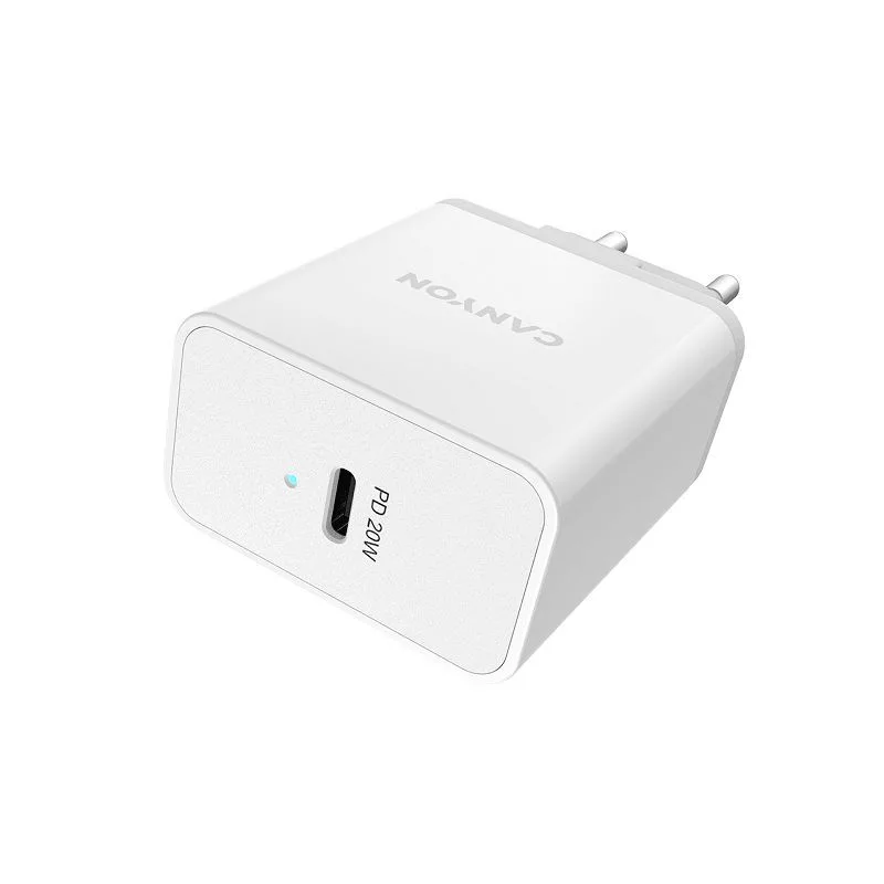 Canyon seinälaturi H-20 USB-C 20W valkoinen