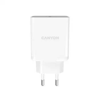 Canyon seinälaturi H-20 USB-C 20W valkoinen